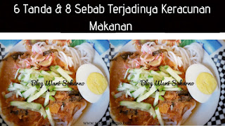 6 tanda dan 8 sebab terjadinya keracunan makanan