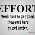 Effort Sayings and Quotes