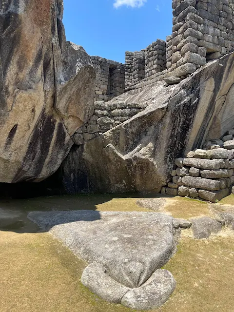 Ave Esculpida - Temple of the Condor, Machu Picchu, Peru