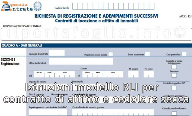 modulo rli editabile