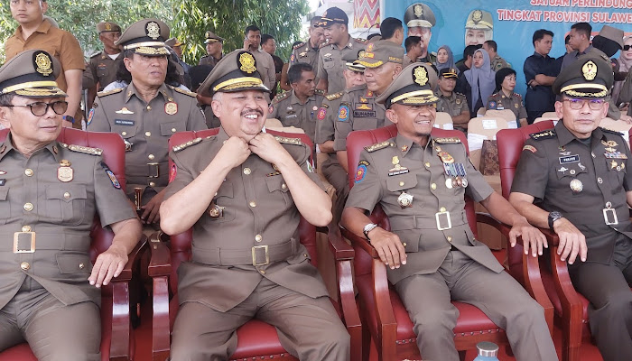 HUT Satpol PP Ke 75 dan HUT Sat Linmas Ke 63 Sulsel di Wajo, Begini Pesan Bupati Bone