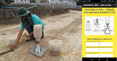 App Android Cono de arena