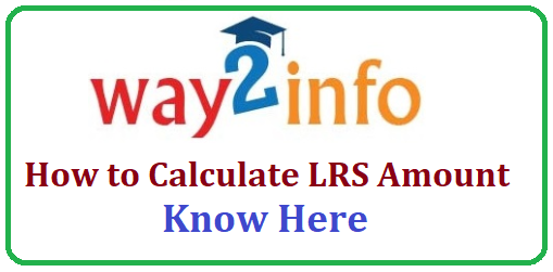 How To Calculate LRS Amount Telangana 2020