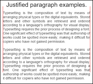 Justified Margins