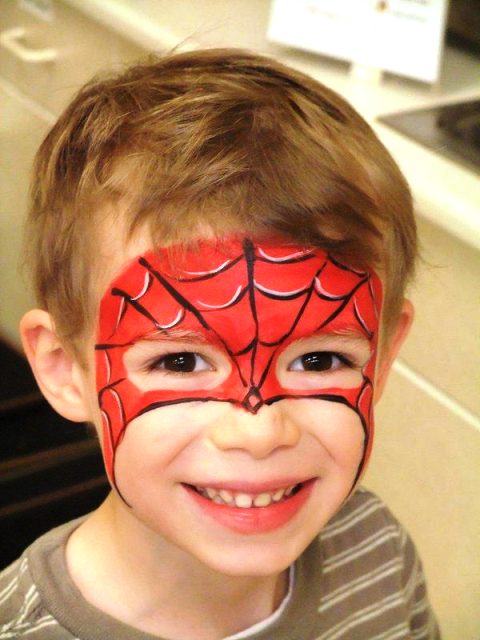 Boy Face Painting Ideas