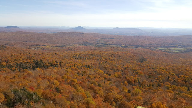 Vue à partir du sommet du mont Echo