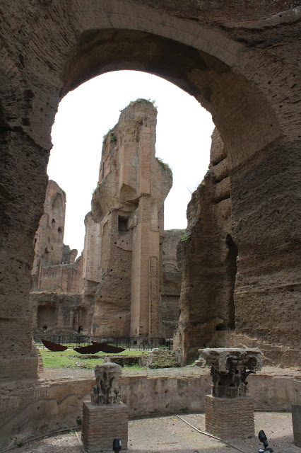 Termas de Caracalla ou Antoninianae em Roma Itália