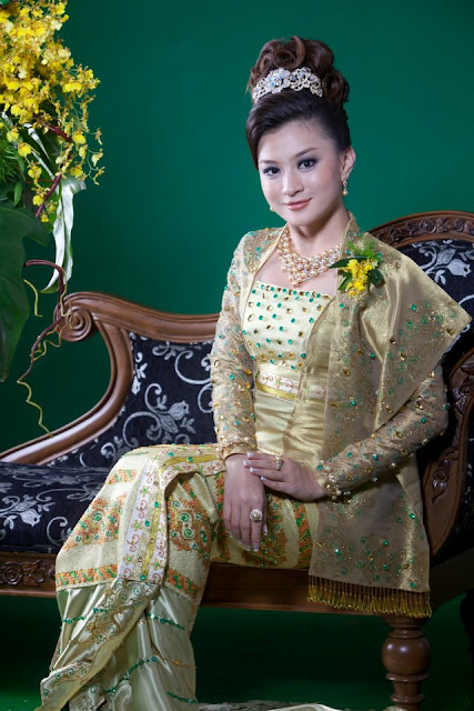 myanmar traditional dress wutt hmone shwe yi