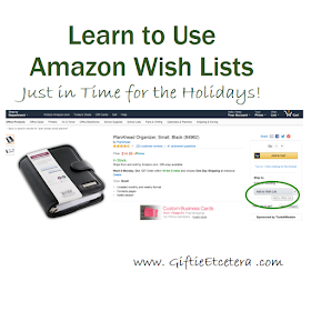 off topic, technology, Amazon, organize, wish lists, Christmas wish list, Christmas gifts