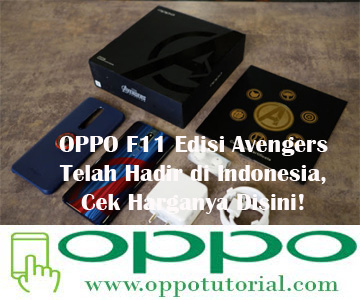  berbarengan dengan tayangnya Film Avenger  √ OPPO F11 Edisi Avengers Telah Hadir di Indonesia, Cek Harganya Disini! 