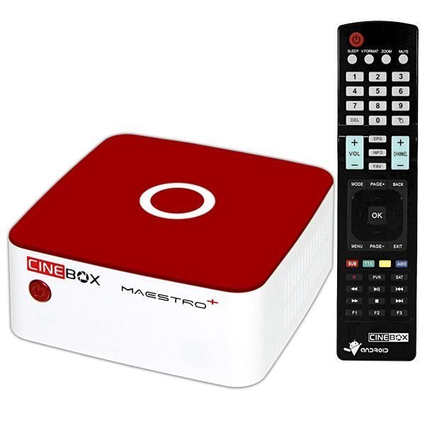 CINEBOX MAESTRO PLUS NOVA ATUALIZAÇÃO V1.58.0 - 06/12/2019