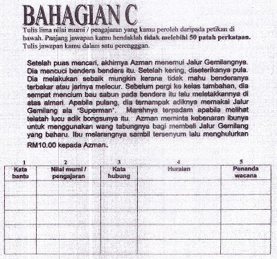 TEKNIK MENJAWAB Bahagian C