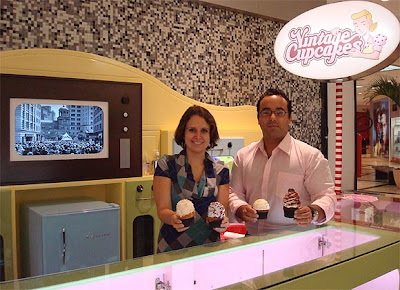 Cupcakes Brasília! em vintage  brasilia em cupcakes
