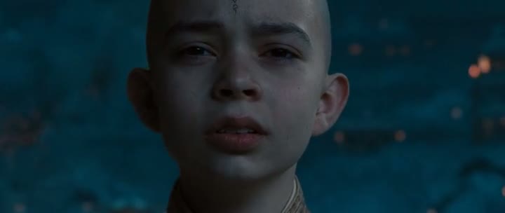 Screen Shot Of The Last Airbender (2010) Dual Audio Movie 300MB small Size PC Movie