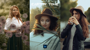 Earthy Tone Presets - Lightroom Mobile Preset Free DNG | Moody Green Portrait Presets