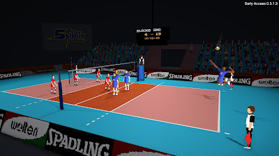 Spikair Volleyball Game Screenshot 1