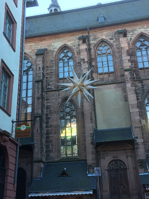 Heidelberg Christmas Market - Church of the Holy Spirit