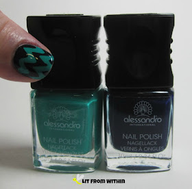 Bottle shot:  Alessandro Wild Safari and Blue Nuit. 