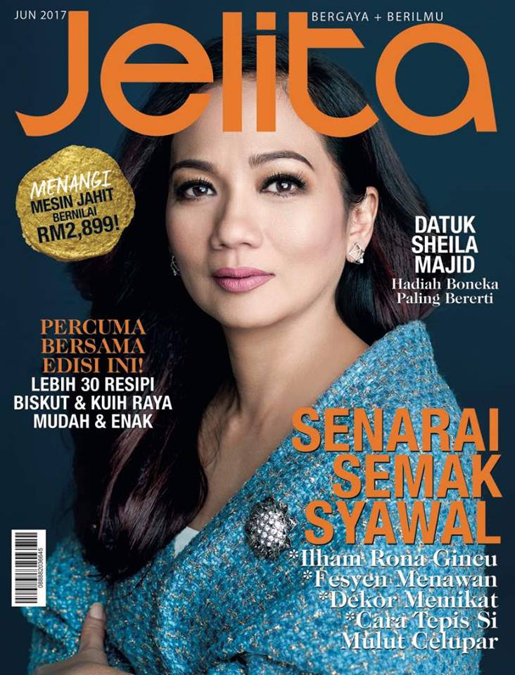 MENULIS DI PAGE DARI PAKAR SAJIAN MAJALAH JELITA KELUARAN 