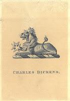 Charles Dickens's bookplate