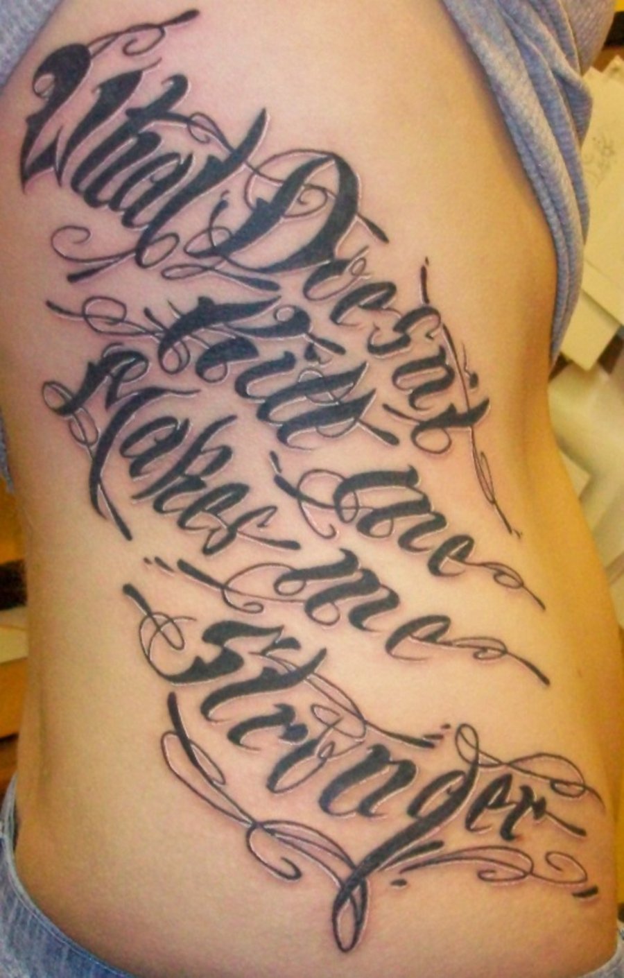 Tattoo Lettering Ideas