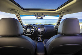 Interior view of 2017 Kia Soul !