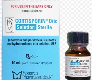 Cortisporin Otic قطرة الأذن