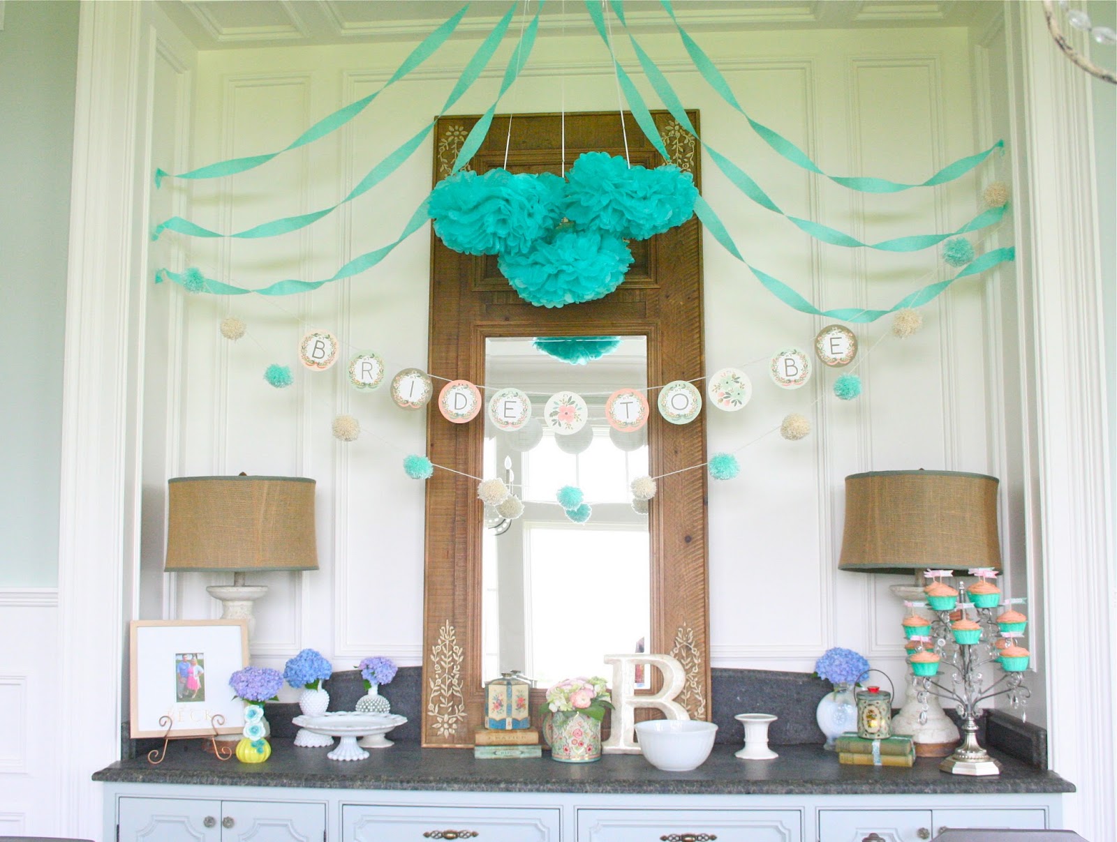 33 Beautiful Bridal  Shower  Decorations  Ideas  Table 