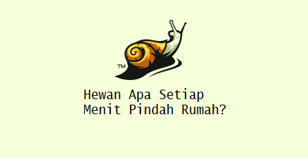 Hewan Apa Setiap Menit Pindah Rumah?