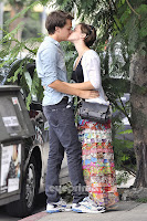 Emma Watson Kissing Johnny Simmons