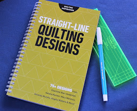 Straight Line Quilting Designs book