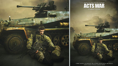 Photoshop Tutorial Create an Action Movie Poster