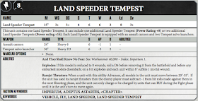 Land Speeder Tempest