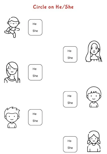 He and She