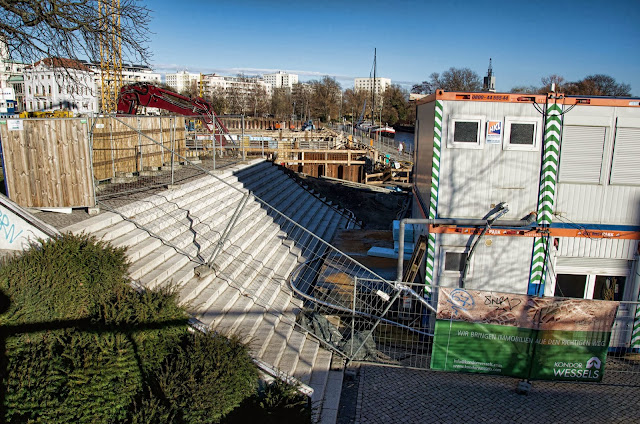 Baustelle Potsdam, Mitte im Bau, Am Alten Markt 1, 14467 Potsdam, 11.01.2014