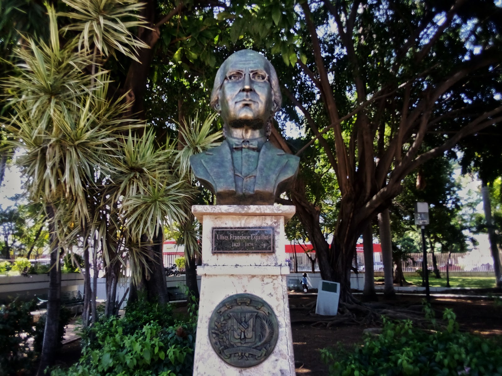 Bust of Ulises Francisco Espaillat Wearing His Glasses Bust of Ulises Francisco Espaillat Wearing His Glasses