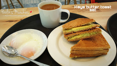 Kaya butter toast set - Banchong Cafe