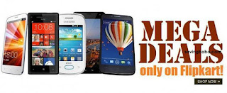 Mobiles upto 50% off + 10% off on Rs. 4900 – FlipKart