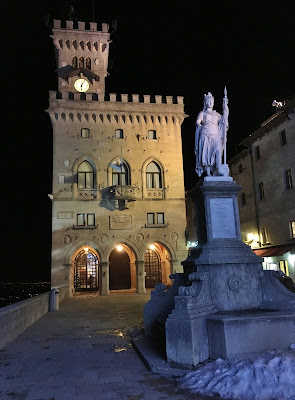 Piazza Della Liberta in the Republic of San Marino