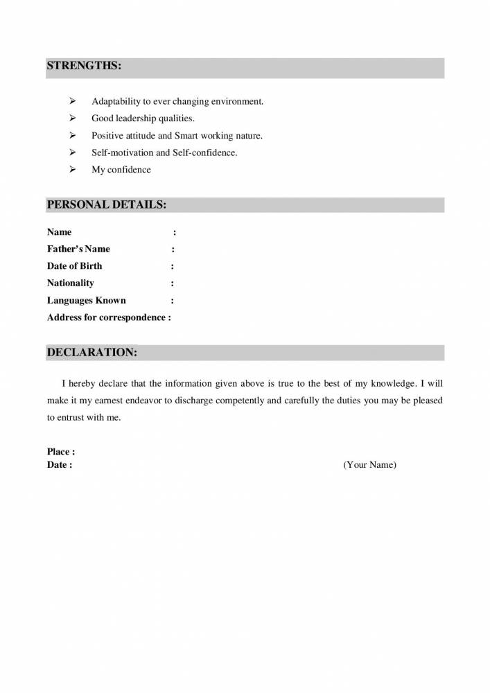 Top Resume Format For Freshers Ece Electronics And Communications Engineers Resume Samples Projects Download Now
