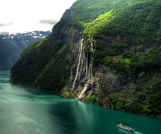 Seven Sisters Waterfall, Norway