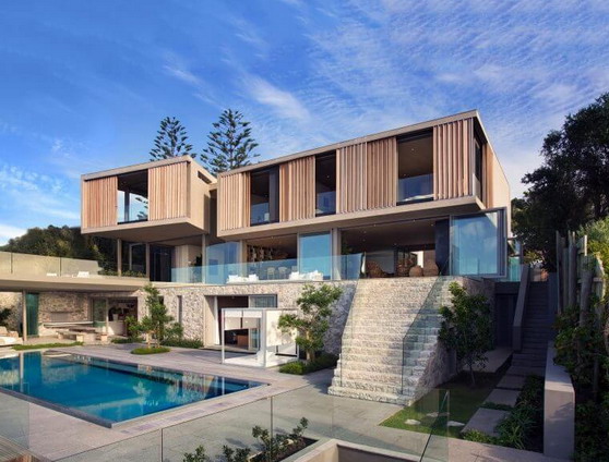  Rumah  Minimalis Modern  Model Desain Villa  Mewah Yang Unik