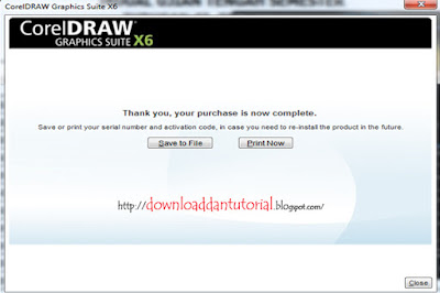 Install CorelDraw X6 Full Version