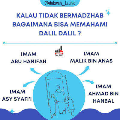 Kalau tidak bermadzhab, gimana bisa memahami dalil-dalil? Apa dengan pemahaman sendiri?