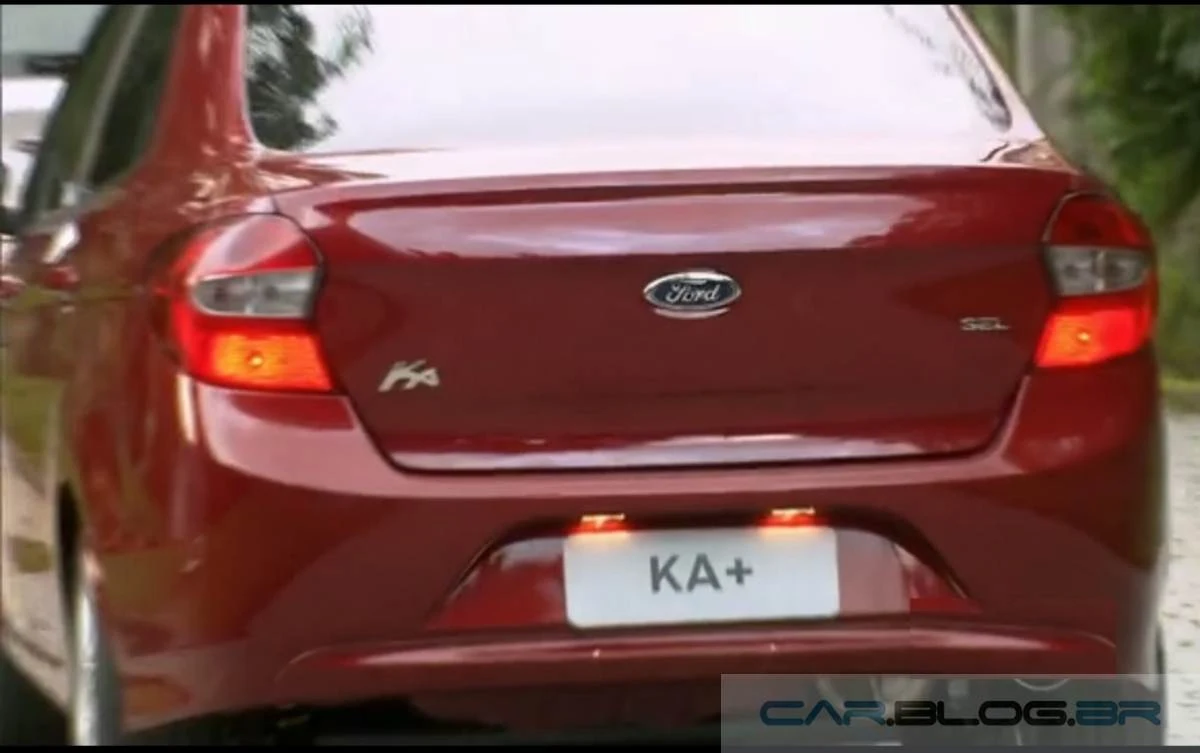 Novo Ford Ka 2014 - traseira