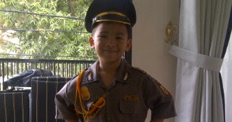 gerai anak Baju  Polisi Anak