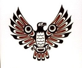 The Haida Eagle Tattoo Design