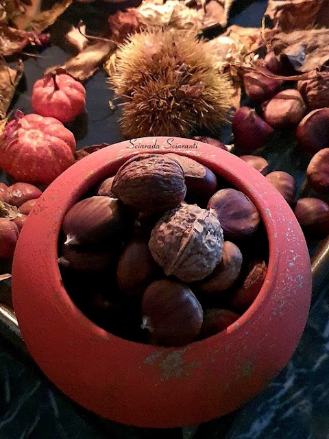 Noci e castagne per la Vigilia di Ognissanti - Halloween