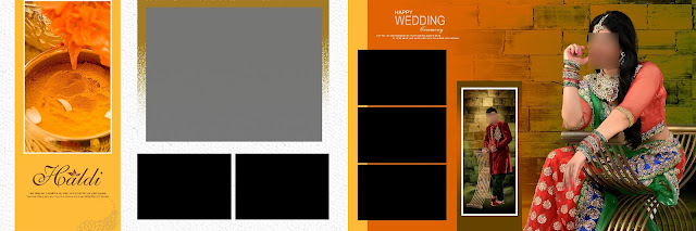 Luxury Wedding Album Design Psd