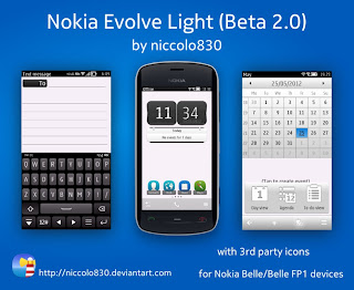 Nokia Evolve Light (Beta 2.0) S^3 Belle - FP1 By 